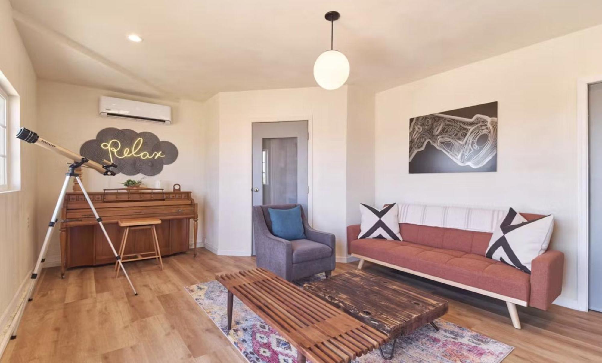 Twin Palms Desert Getaway - Jacuzzi, Fire Pit, Meditation Room & More Джошуа-Три Экстерьер фото